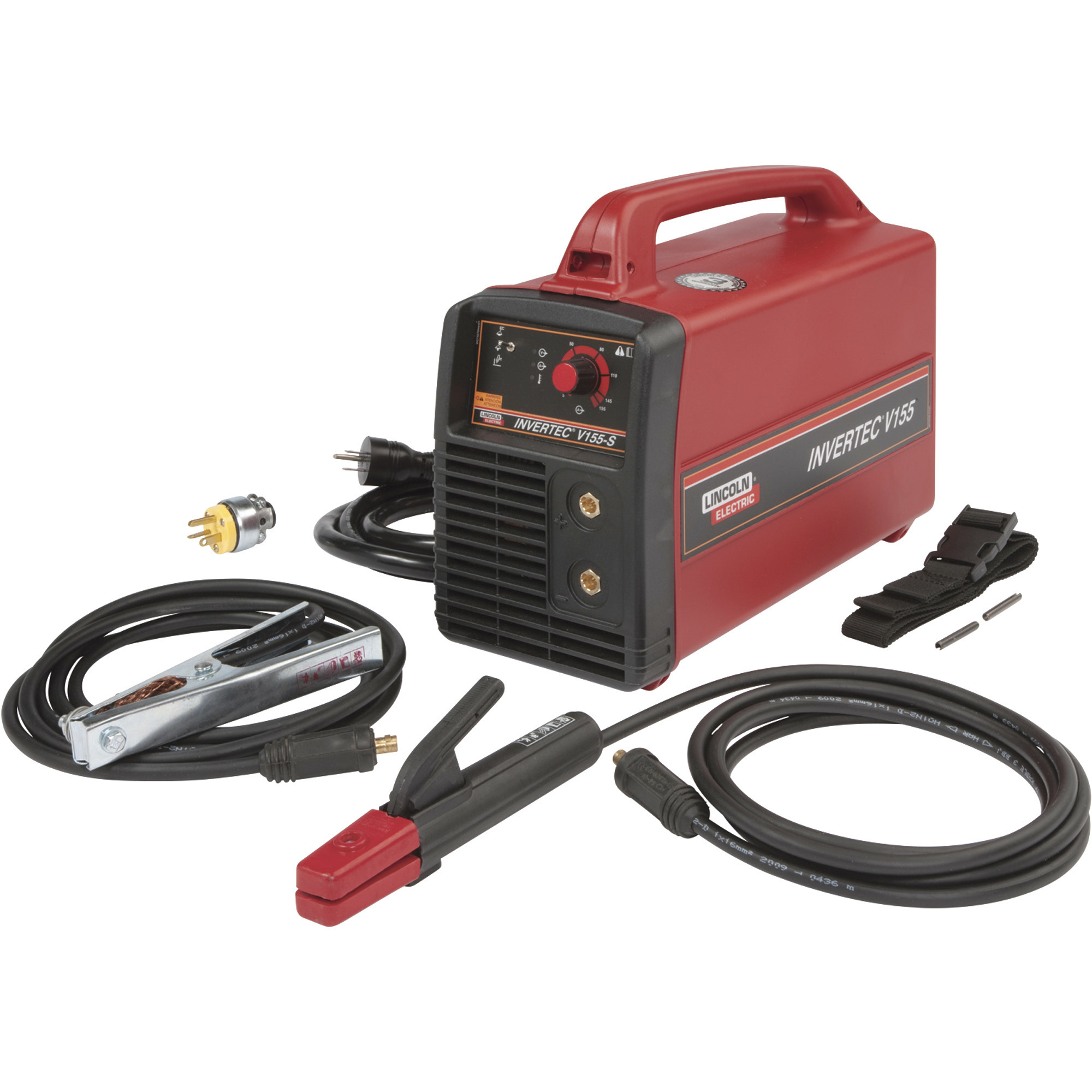 Lincoln Electric Invertec V155-S Dual Voltage DC Arc Welder with TIG Function, Inverter, 120/230 Volt, 5-155 Amp Output, Model# K2605-1